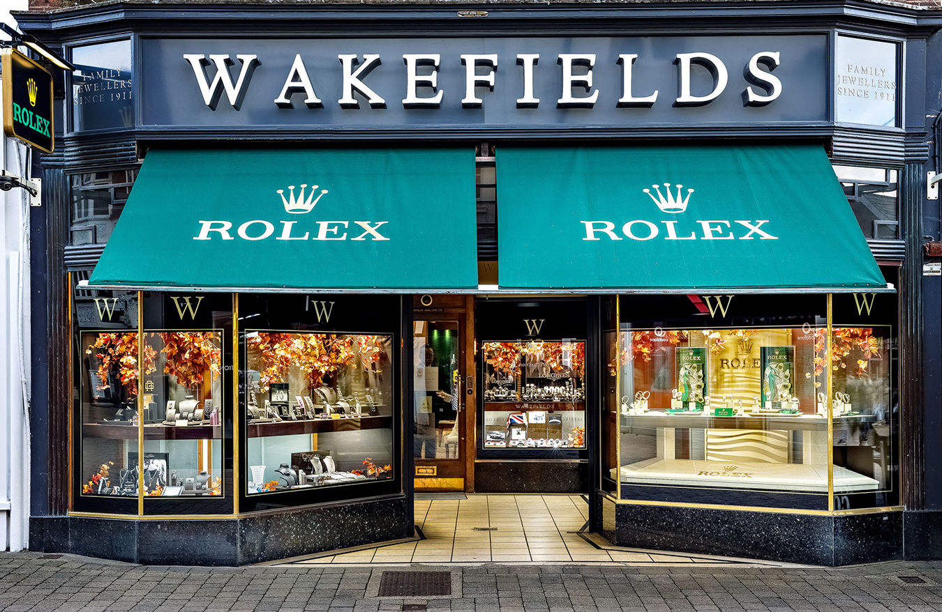 Rolex Showroom at Wakefields Jewellers Horsham